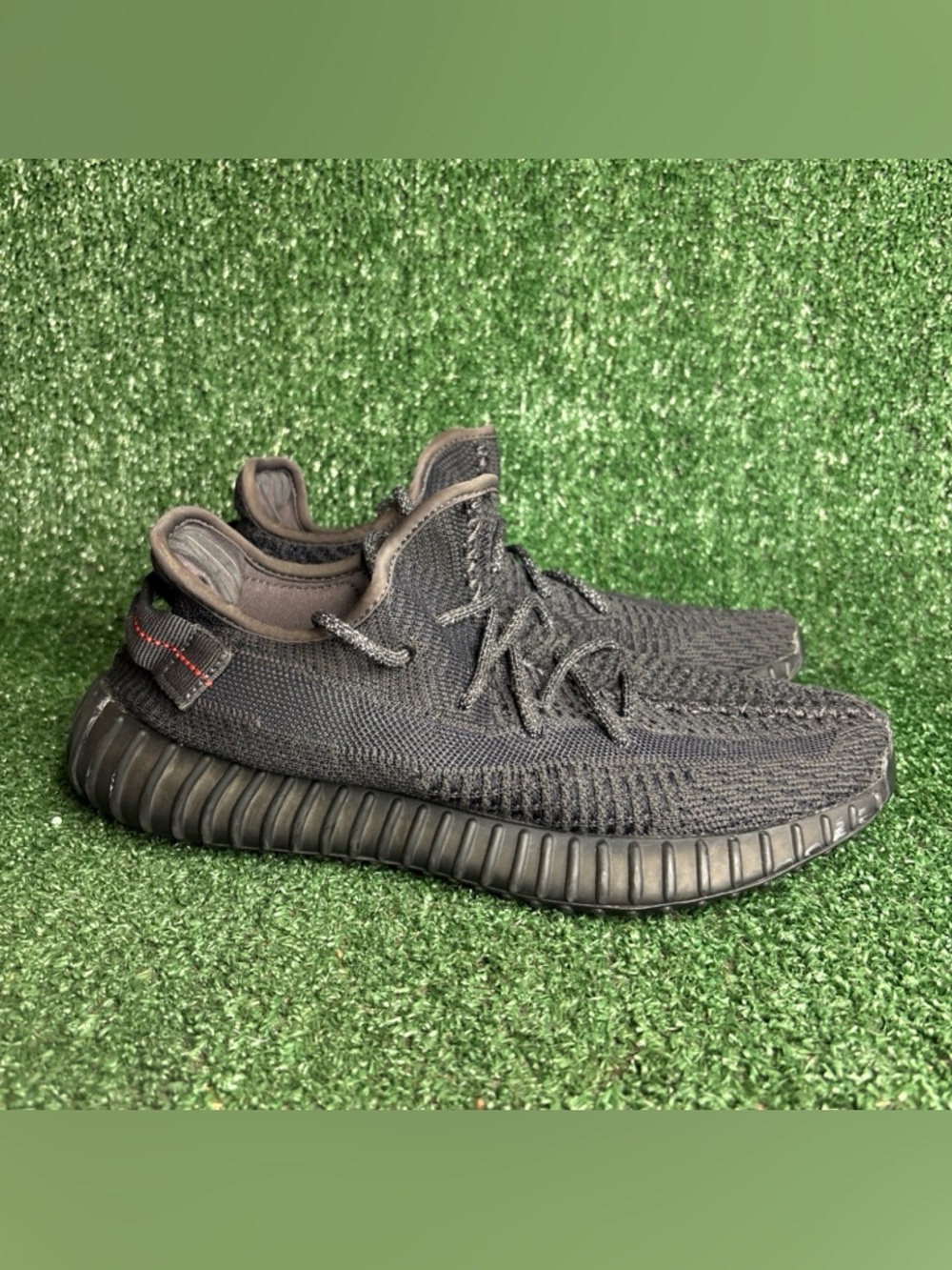 Adidas Yeezy Boost 350 V2 Black Non Reflective FU9006 Men’s Size 8 No Box